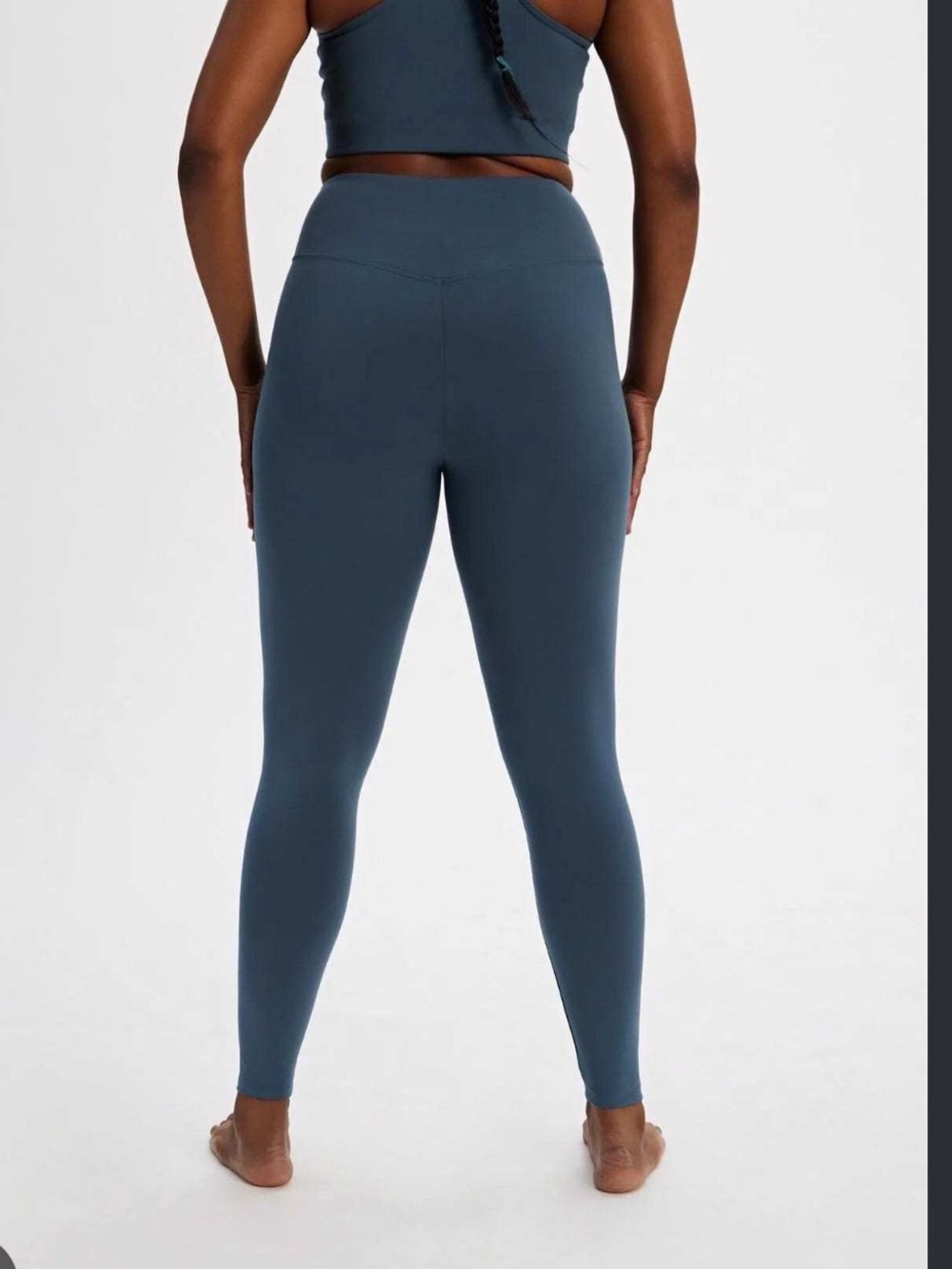 girlfriend collective Luxe Leggings — Lago Blue